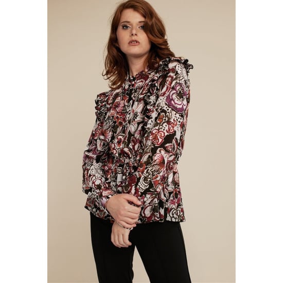 Studio Anneloes 06388 dieke crepe flower blouse ecru dessin - Image 3