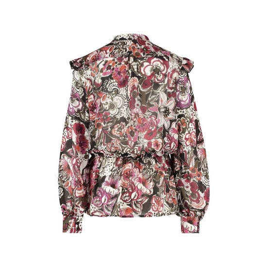Studio Anneloes 06388 dieke crepe flower blouse ecru dessin - Image 4