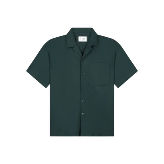 Olaf Hussein Linen camp shirt ss korte mouw overhemden m200301 - Image 1