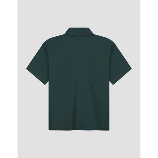 Olaf Hussein Linen camp shirt ss korte mouw overhemden m200301 - Image 3