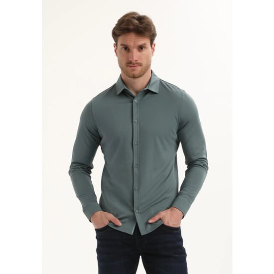 Gabbiano Heren overhemd 333510 5703 teal blue - Image 6