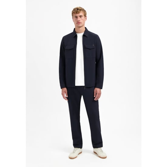 No Excess Overshirt full zipper stretch sedoc licht - Image 3