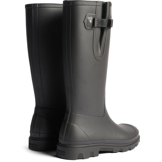 Hunter Field Downpour Boot Rubber Women's Black Wellington Boots - Image 2