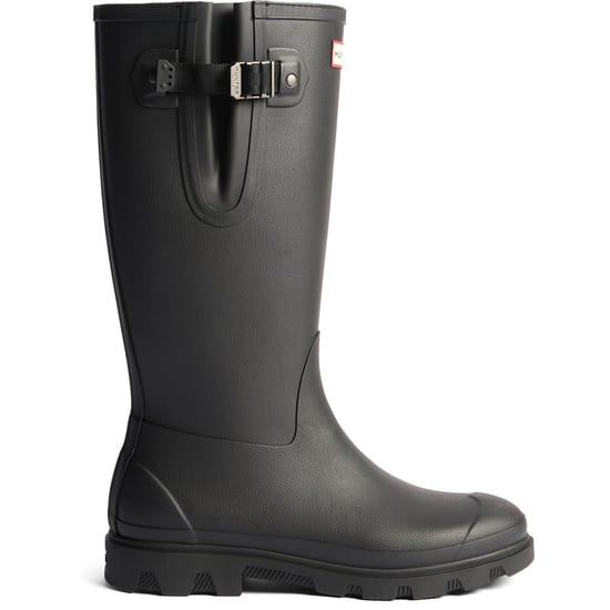 Hunter Field Downpour Boot Rubber Women's Black Wellington Boots - Image 4