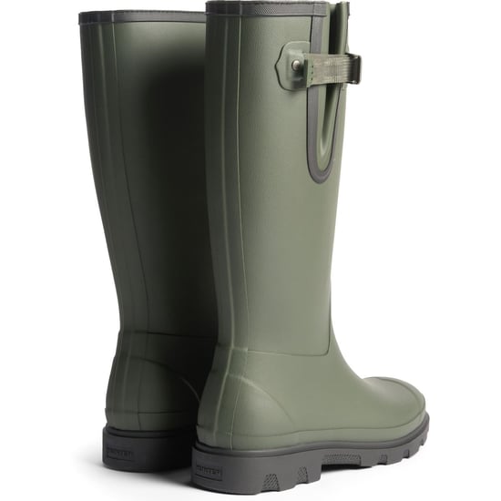 Hunter Field Downpour Boot Rubber Dames Donkergroen/Zwart Wellingtonlaarzen - Image 2