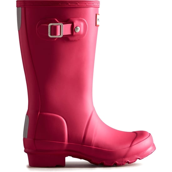 Hunter Junior Originals Laarzen Rubber Kinderen Felroze Wellie Laarzen - Image 4
