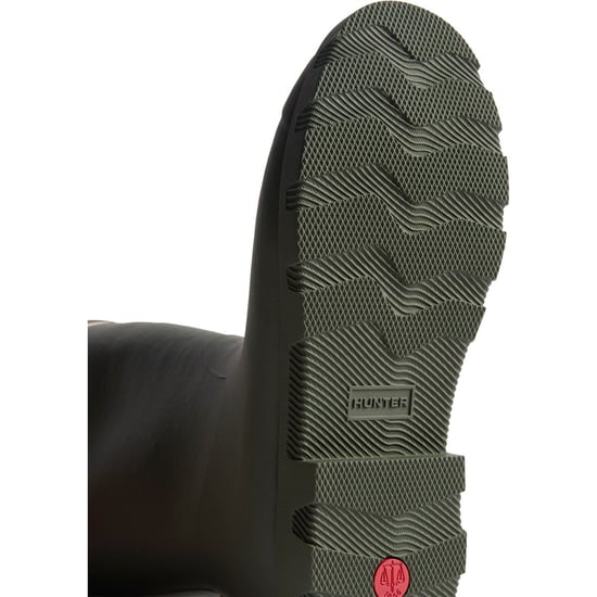 Hunter Downpour Tall Insulated Boot Rubber Men's Dark Olive Wellington Boots - Image 3