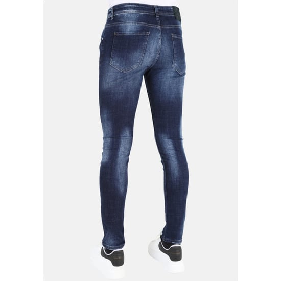Mario Morato Strakke spijkerbroek met gaten mm119 - Image 6