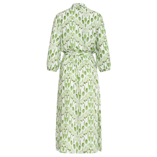 Smashed Lemon 25032 v-hals midi jurk met slangenprint | - Image 6