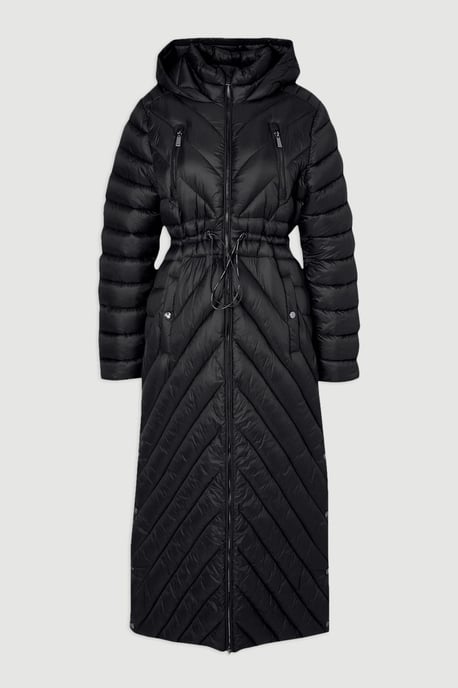 Plus Size Lightweight Packable Maxi Coat - Image 4