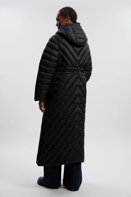 Plus Size Lightweight Packable Maxi Coat - Image 5