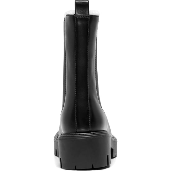ONLY BETTY-9 WARM LINED Polyurethane Women's Black Heeled Ankle Boots - Image 2