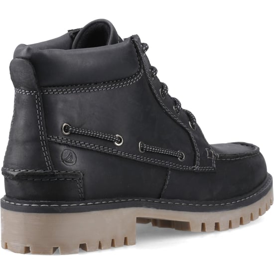 Sperry Baltimore Leren Heren Zwarte Enkelboots - Image 2
