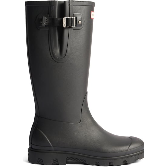 Hunter Field Downpour Adjustable Boot Rubber Men's Black Wellington Boots - Image 4