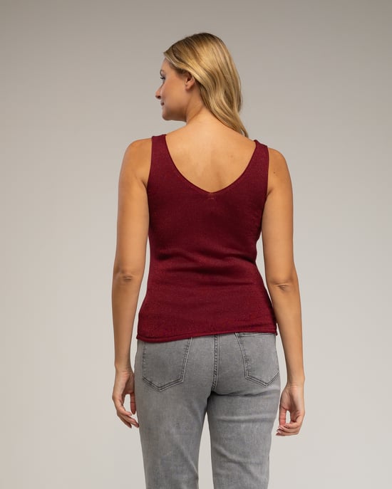 Gebreide top met Lurex - Image 2