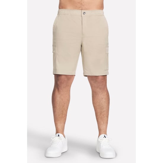 Skechers Performance Downtown Cargo 9 Tum Kort Polyester Herr Naturliga Knälånga Shorts - Image 1