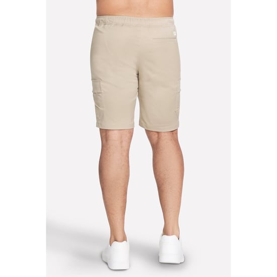 Skechers Performance Downtown Cargo 9 Tum Kort Polyester Herr Naturliga Knälånga Shorts - Image 2