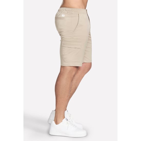 Skechers Performance Downtown Cargo 9 Tum Kort Polyester Herr Naturliga Knälånga Shorts - Image 3