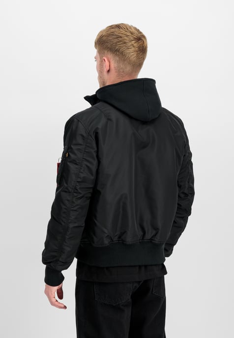 MA-1 D-Tec Sleeve Embroidery Bomber Jacket - Image 3