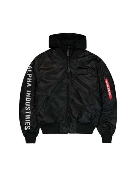 MA-1 D-Tec Sleeve Embroidery Bomber Jacket - Image 1