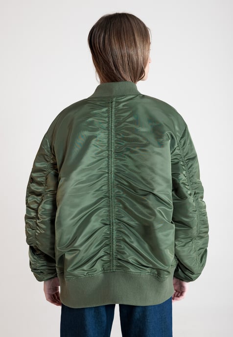 CWU MA-1 No Cords Bomber Jacket Women - Image 3