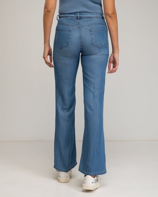 Rechtaf lente Tencel broek - Image 2