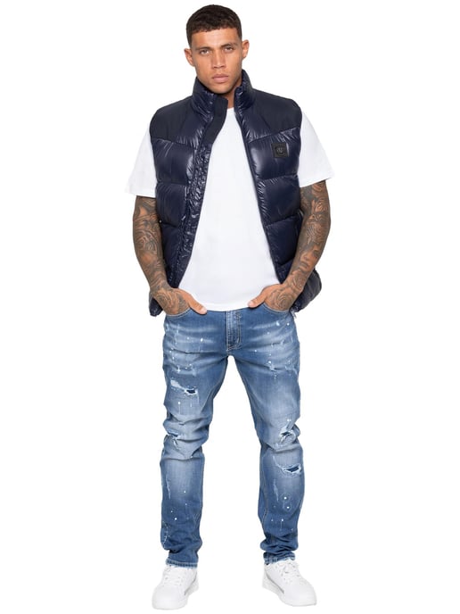 Enzo Milano | Heren Puffer Gilet - Image 5