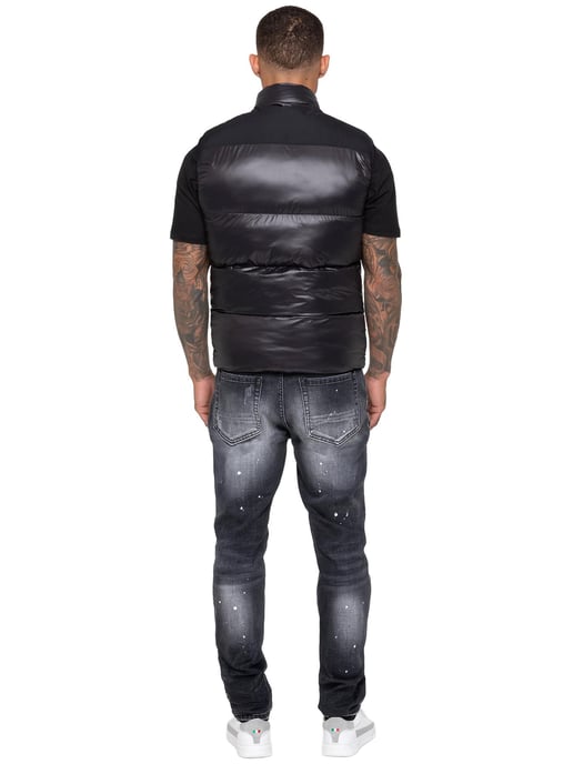 Enzo Milano | Mens Puffer Gilet - Image 6