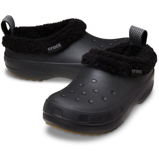 Crocs Classic Lined Shorty Termoplast Herr Svarta Tofflor - Image 3
