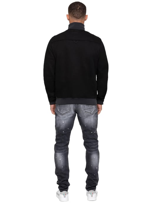 Enzo Milano | Mens Quilted Hybrid Jacket - Image 6