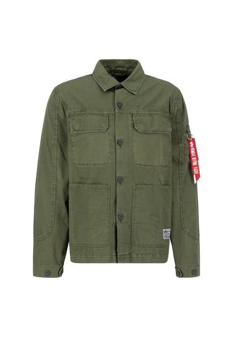 Color Block Overshirt - Image 1