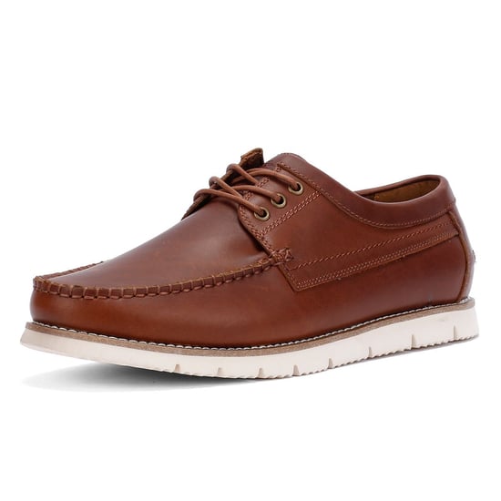 Ben Sherman Soho Heren Veterschoenen Van Bruin Suède - Image 3