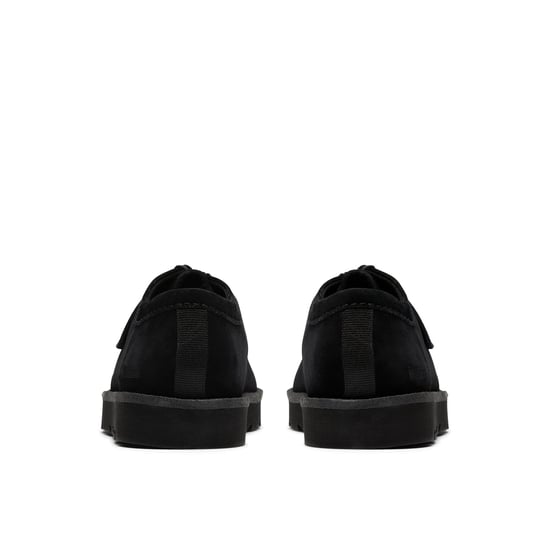 Clarks Originals Meare Wallabee Suède Heren Zwarte Veterschoenen - Image 5