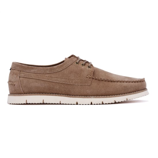 Ben Sherman Soho Heren Grijze Suède Veterschoenen - Image 5