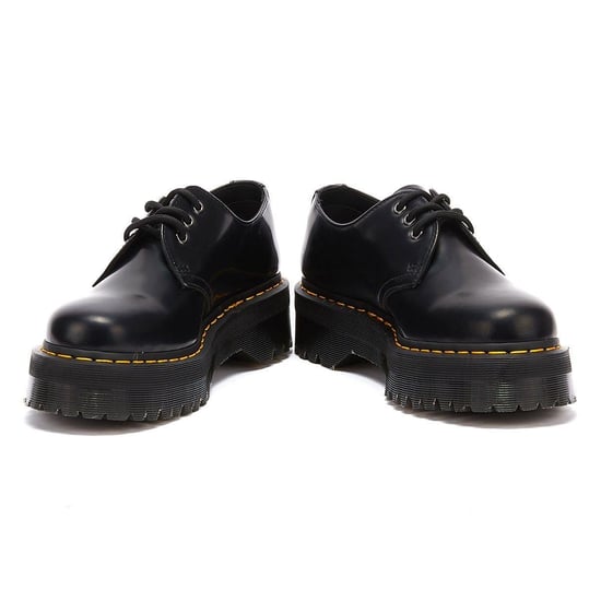 Shop Voor Dr. Martens 1461 Quad Gladleren Damesschoenen In Het Zwart - Image 4