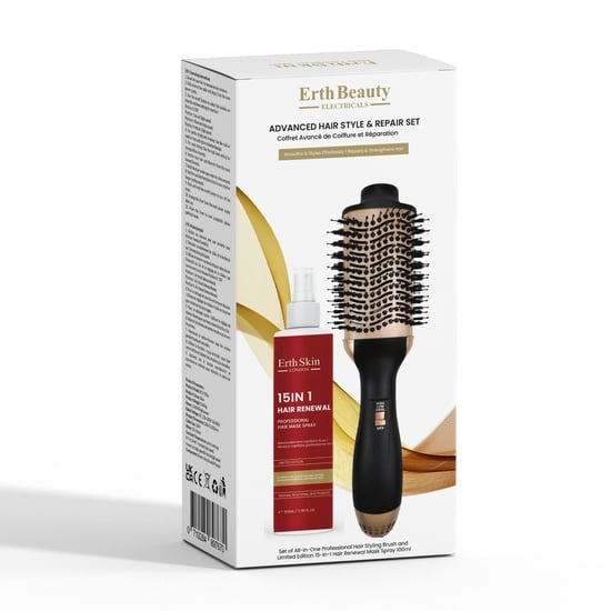 "ADVANCED HAIR STYLE & REPAIR SET (ALL-IN-ONE PROFESSIONAL HAIR BRUSH + 15-IN-1 HAIR SPRAY – 100ML)" - Image 2