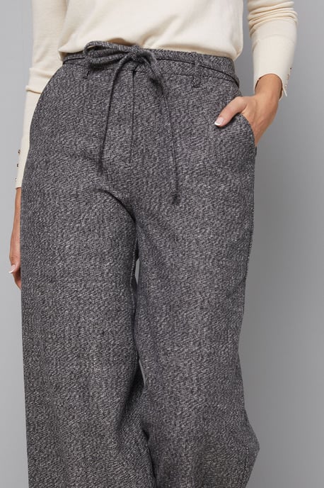 Tie Waist Straight Leg Trouser - Image 2