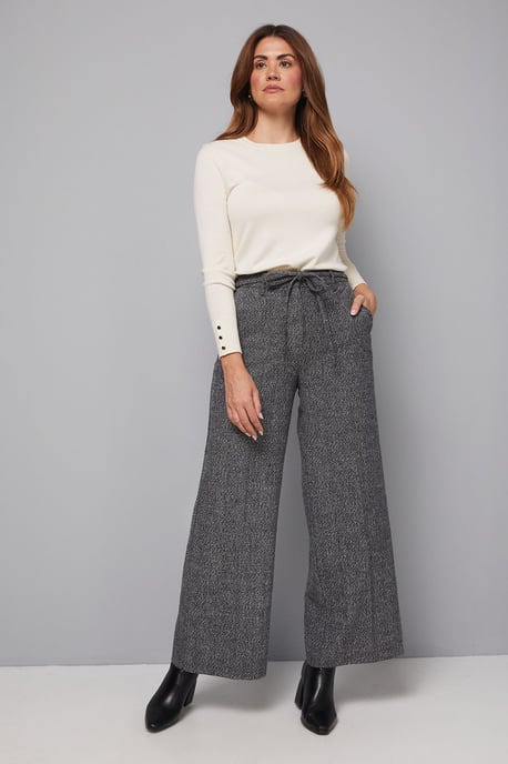 Tie Waist Straight Leg Trouser - Image 4