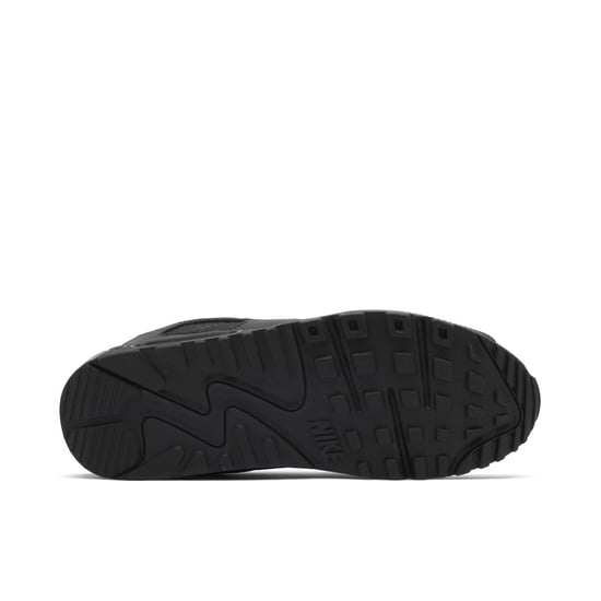 Nike Air Max 90 Men’s Leather Trainers Black - Image 3