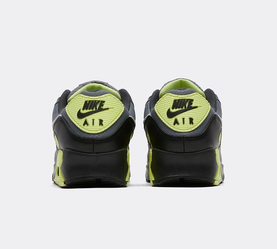Nike Air Max 90 Men’s Trainers Grey/Yellow/Black - Image 6