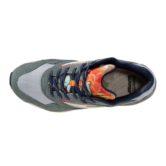 Mizuno Contender Cordura Suede Grijze Sneakers - Image 3