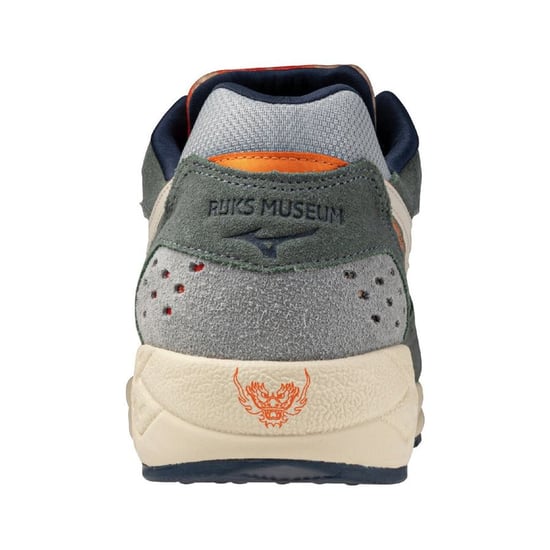 Mizuno Contender Cordura Suede Grijze Sneakers - Image 4