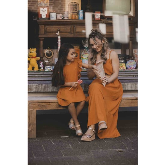 Looxs Revolution Lxs maxi katoenen zomerjurk oker voor dames in de kleur - Image 5