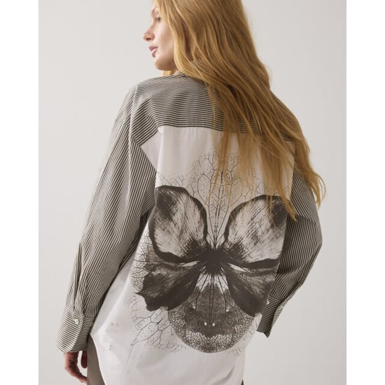 Summum blouse big flower cotton 2s37-12271 655 dark camo - Image 2