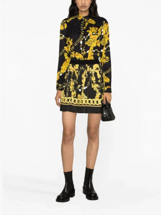 Versace Jeans Versace jeans couture blouse flower chain gold - Image 2