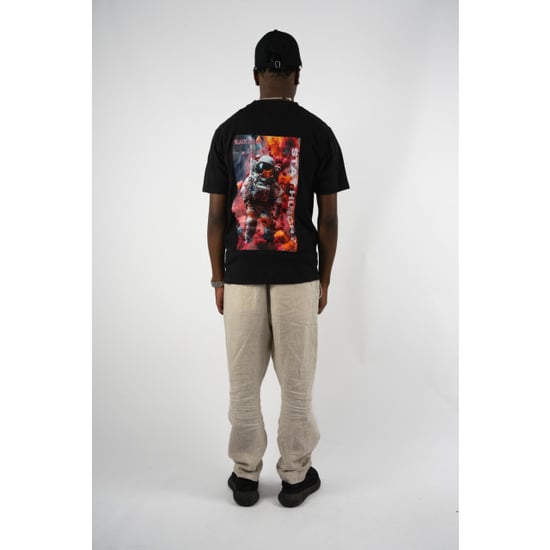 Black Donkey Space explorer t-shirt i black - Image 5