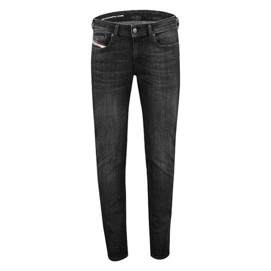 Diesel Mens Sleenker Jeans (Black Denim) - Image 1