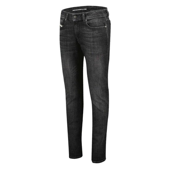 Diesel Mens Sleenker Jeans (Black Denim) - Image 4