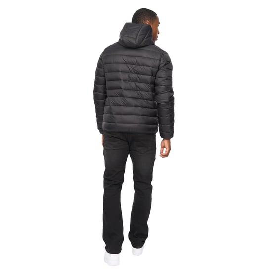 Crosshatch Heren Gattering Jas (Zwart) - Image 1