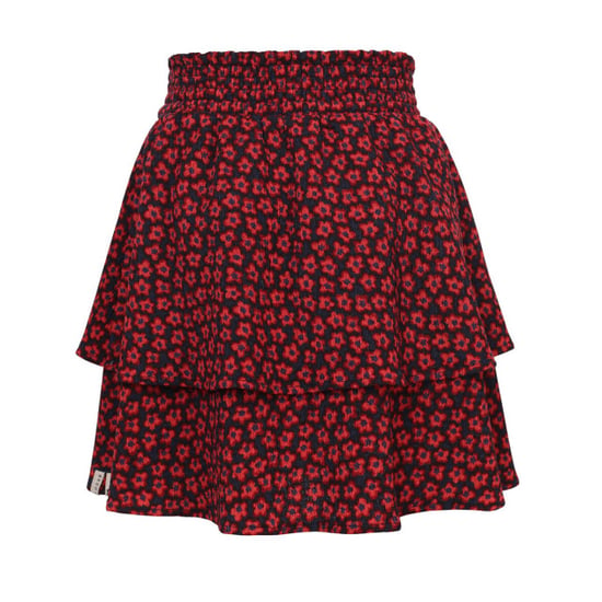 Looxs Revolution Rokje krinkel red flower voor meisjes in de kleur - Image 3